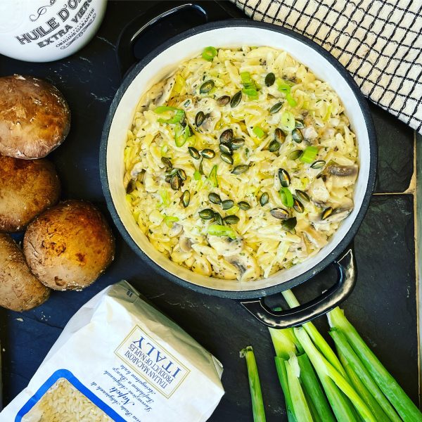 Orzetto aux champignons